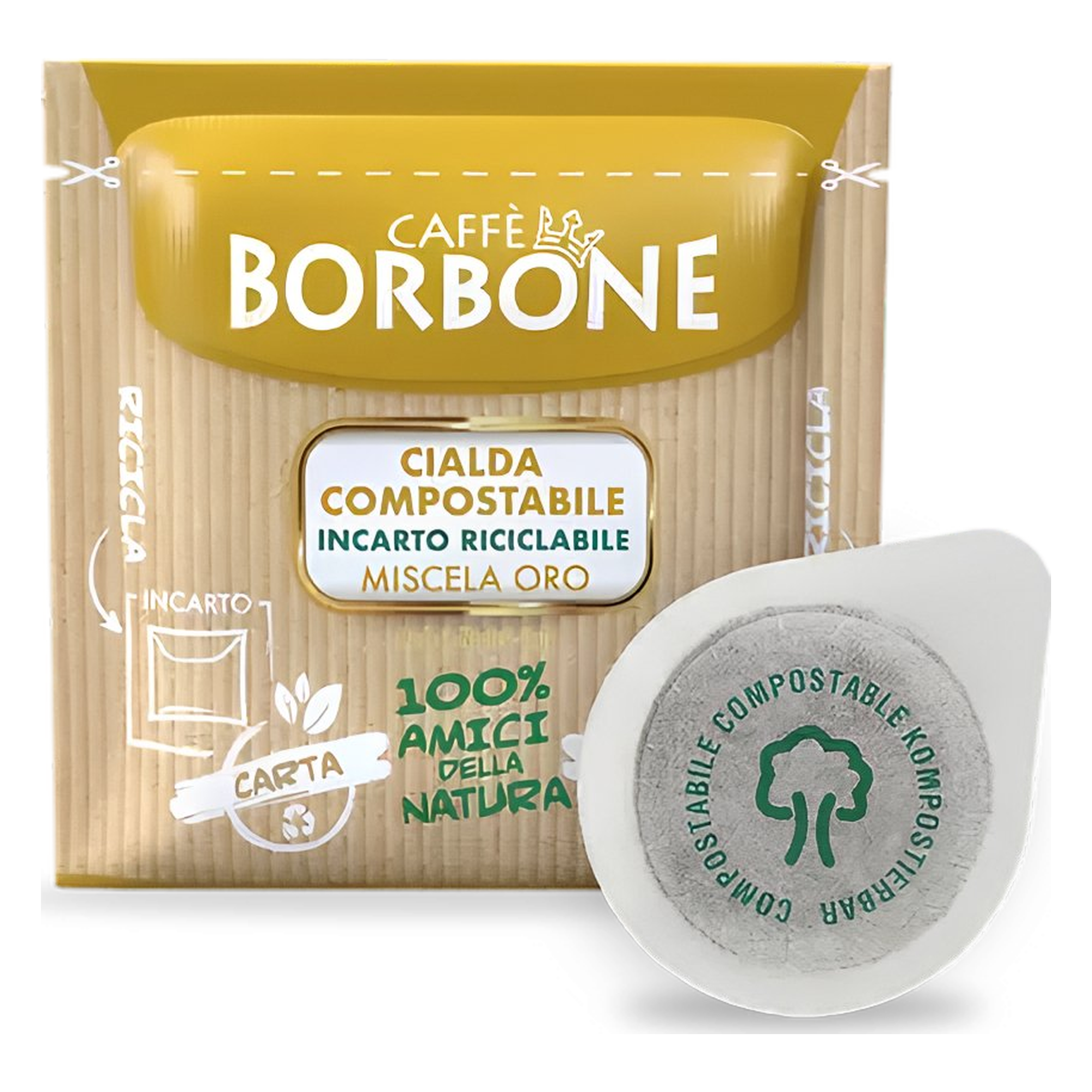 5987d03c-a658-4912-89a6-400293674bef Borbone Oro Caffé Lungo 150 Cialde