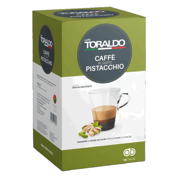 Toraldo Caffè al Gusto Pistacchio 18 Cialde