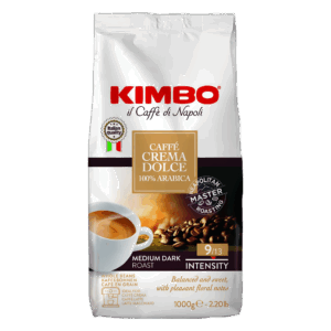 Kimbo Caffè Crema Dolce 100% Arabica In Grani 1 kg