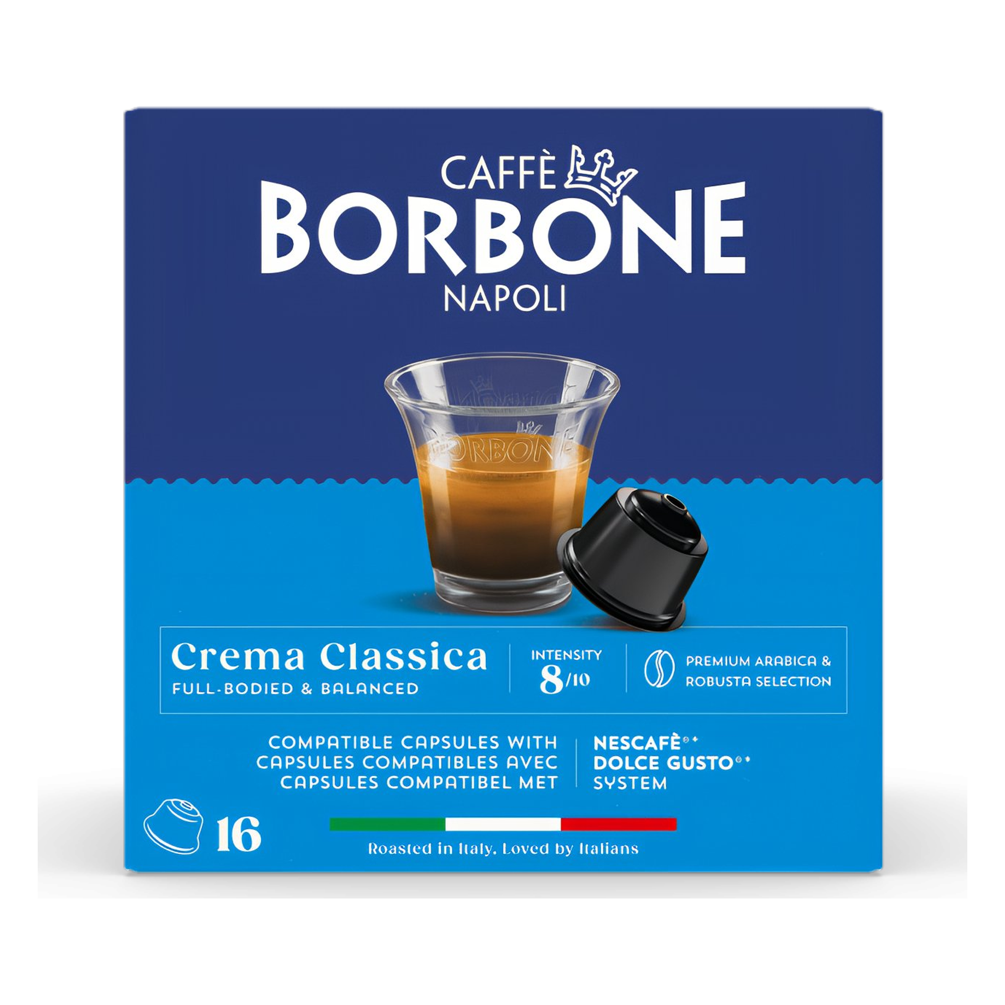 67b0d26e-46f6-4854-b41e-1d21a075c597 Borbone Nescafè Dolce Gusto® Crema Classica 16 Capsule