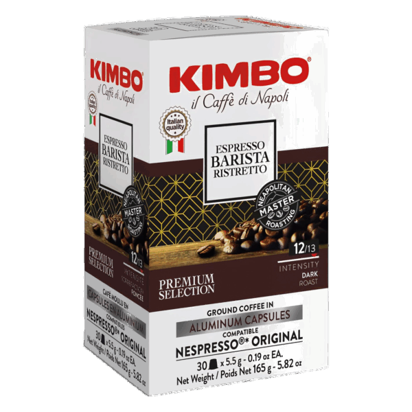 Kimbo Barista Ristretto 30 Capsule In Alluminio Compatibili Nespresso®*