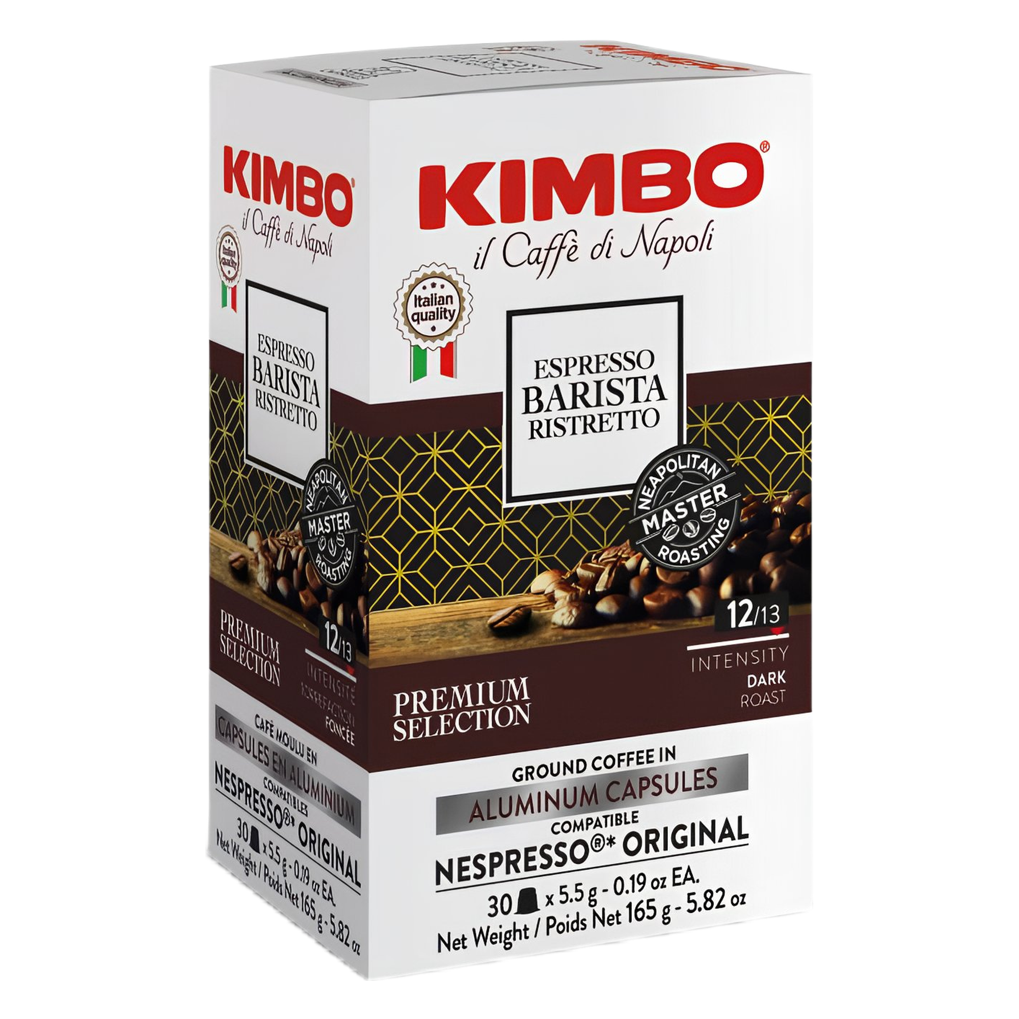 Kimbo Barista Ristretto 30 Capsule In Alluminio Compatibili Nespresso®*