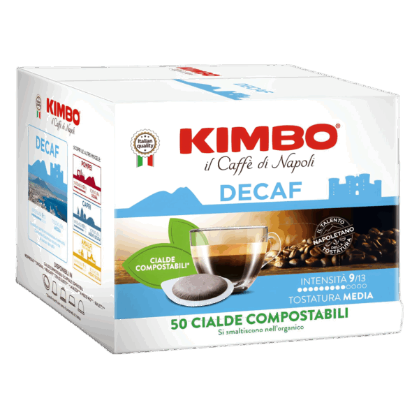 Kimbo Cialde Espresso Decaffeinato 50 cialde