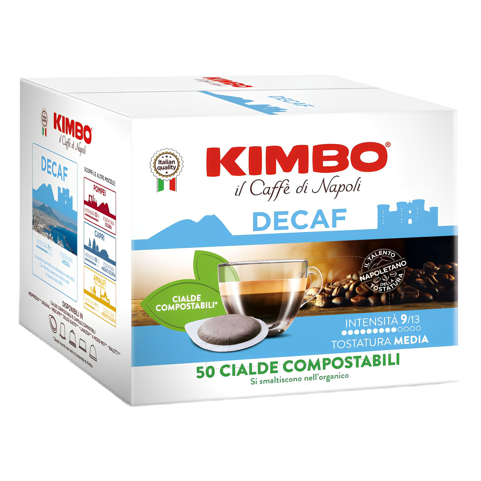 7e9044ad-224b-488f-bf34-a5395e1c77bf Kimbo Cialde Espresso Decaffeinato 50 cialde