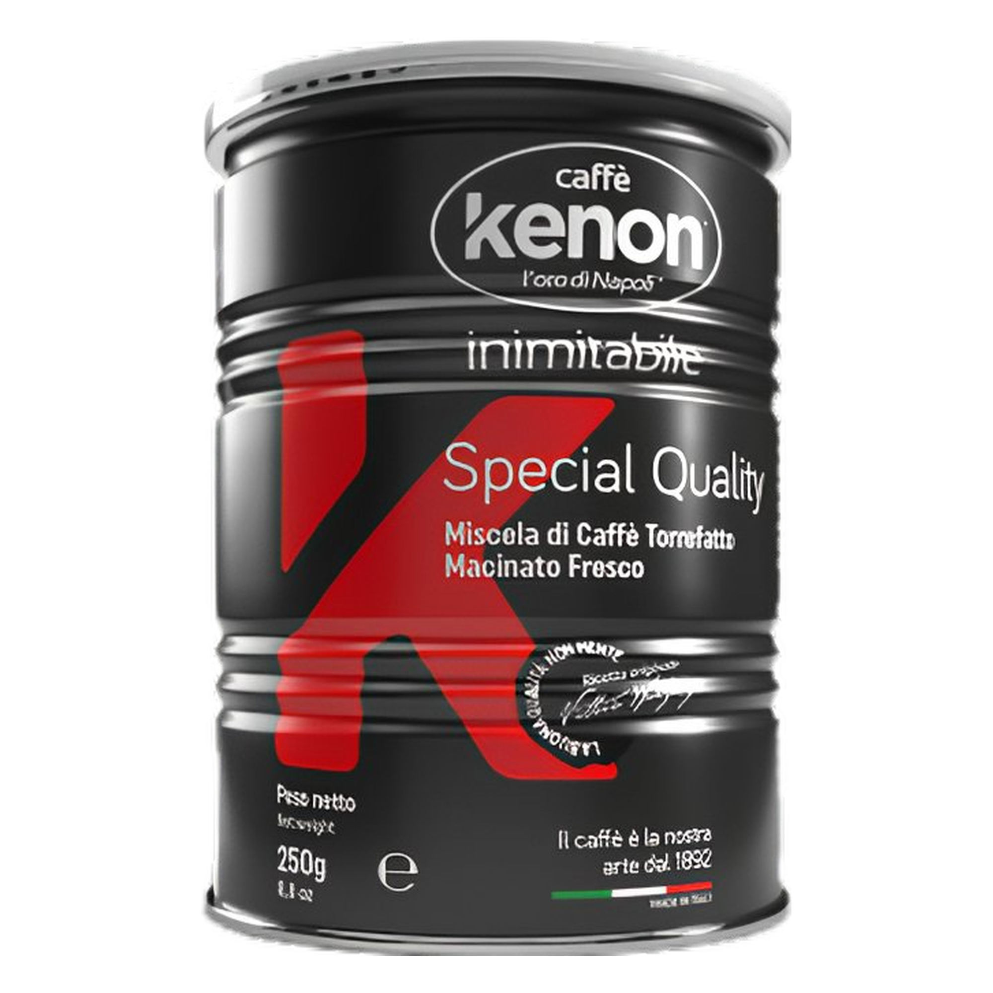 7fd7cd67-a1cf-4ee0-a706-f032324aba93 Kenon Special Qualità Macinato Lattina 250 Gr