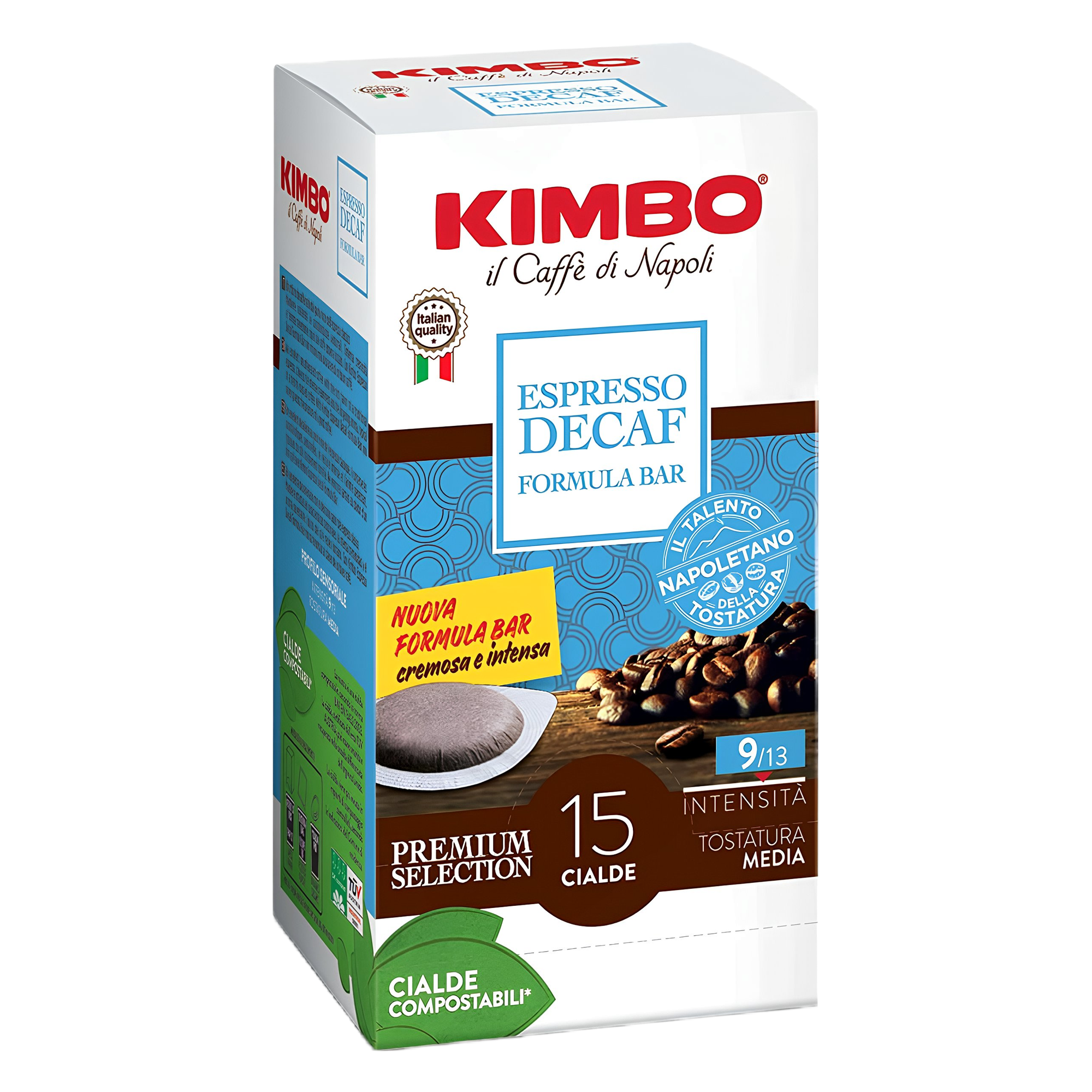Kimbo Espresso Decaffeinato 15 Cialde