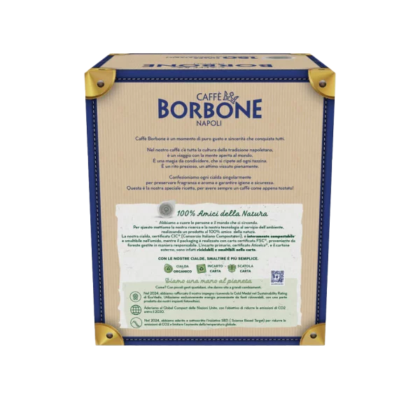 BORBONE1 Borbone Blu-Rossa-Oro-Nera 600 Cialde