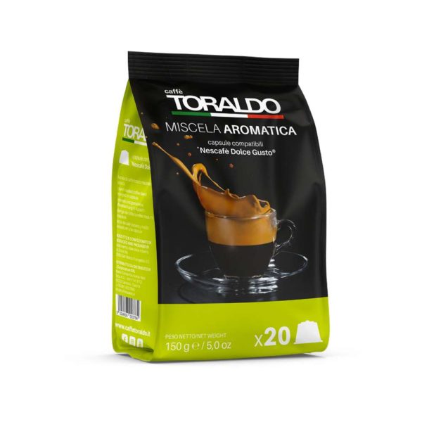 Toraldo Miscela Aromatica Compatibile Dolce Gusto® 100 Capsule
