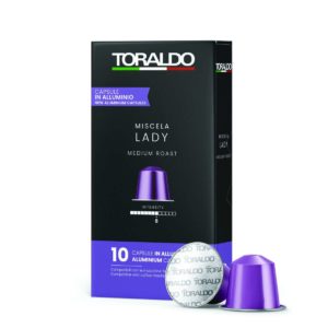 Toraldo Miscela Lady Compatibili Nespresso® 10 Capsule Alluminio