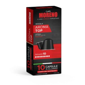 Moreno Aroma Top Compatibile Nespresso®10 Capsule In Alluminio