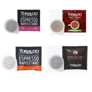 TORALDO MIX Toraldo Cremosa-Classica-Forte e Cremosa-Origini 600 Cialde