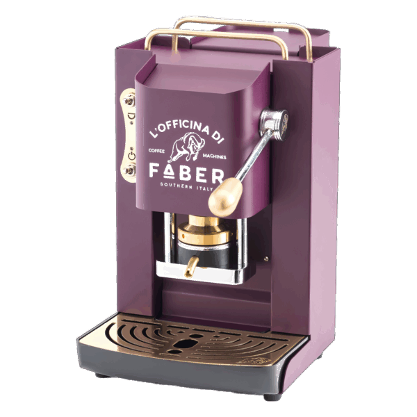 Faber Cialde Macchina Caffè Pro Deluxe Mat Violet