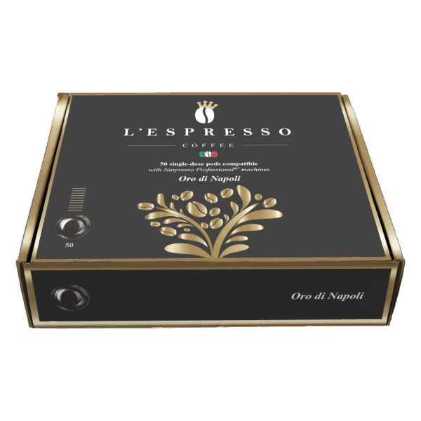 Nespresso Professional L'espresso Oro di Napoli Ristretto 50 Capsule