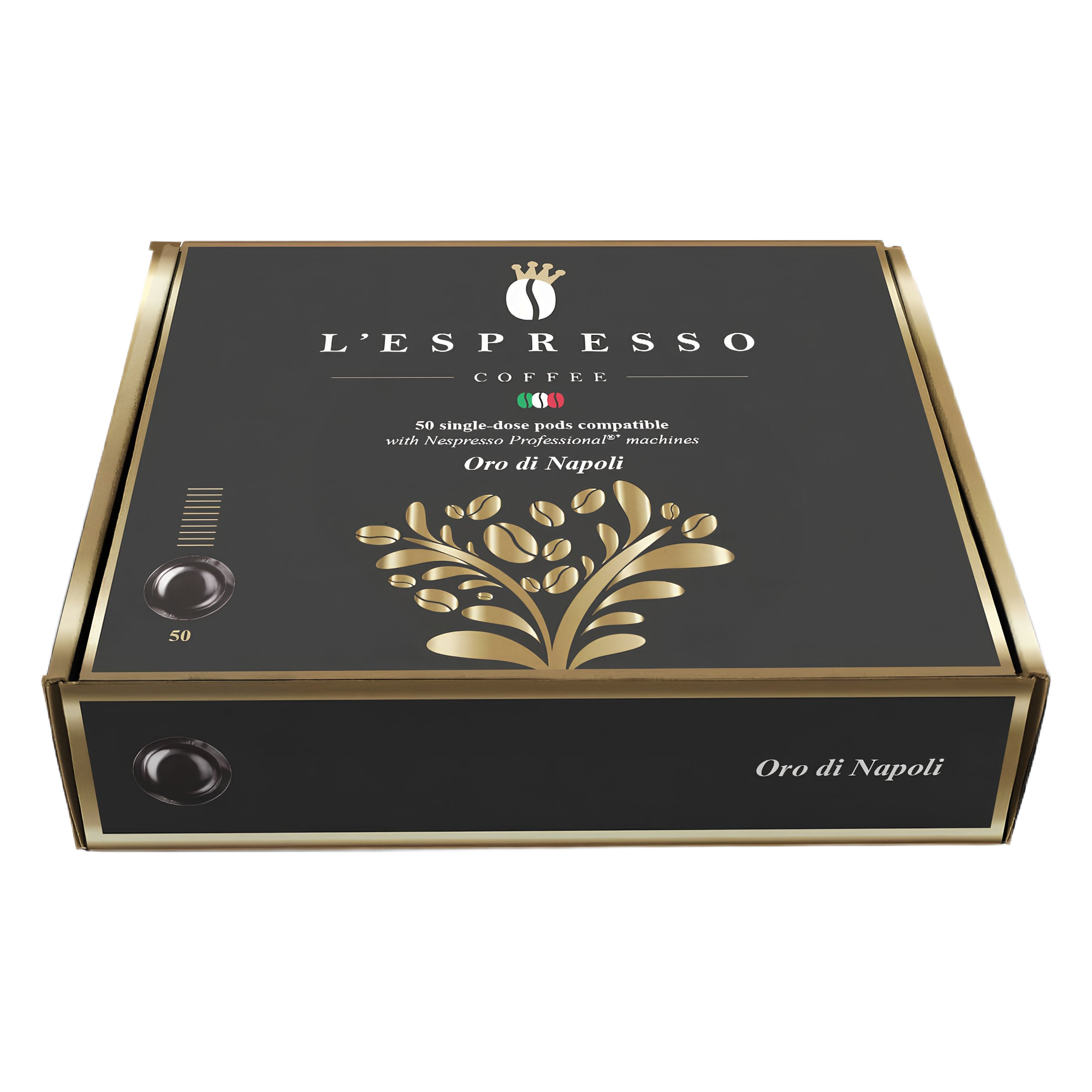Nespresso Professional L'espresso Oro di Napoli Ristretto 50 Capsule