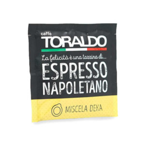 caffe_toraldo_miscela_dek Toraldo Decaffeinato 50 Cialde