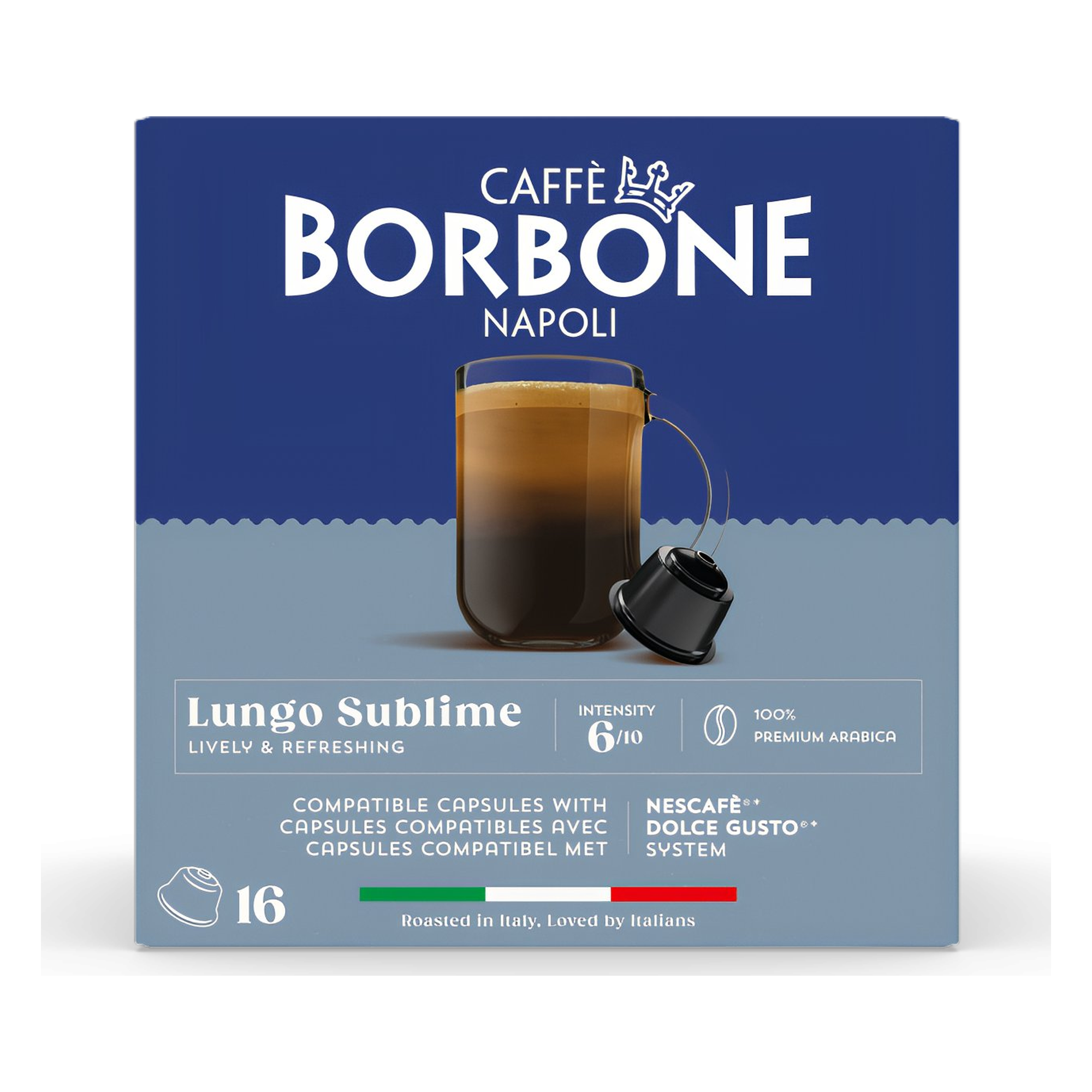 Borbone Nescafè Dolce Gusto® Lungo Sublime 16 Capsule