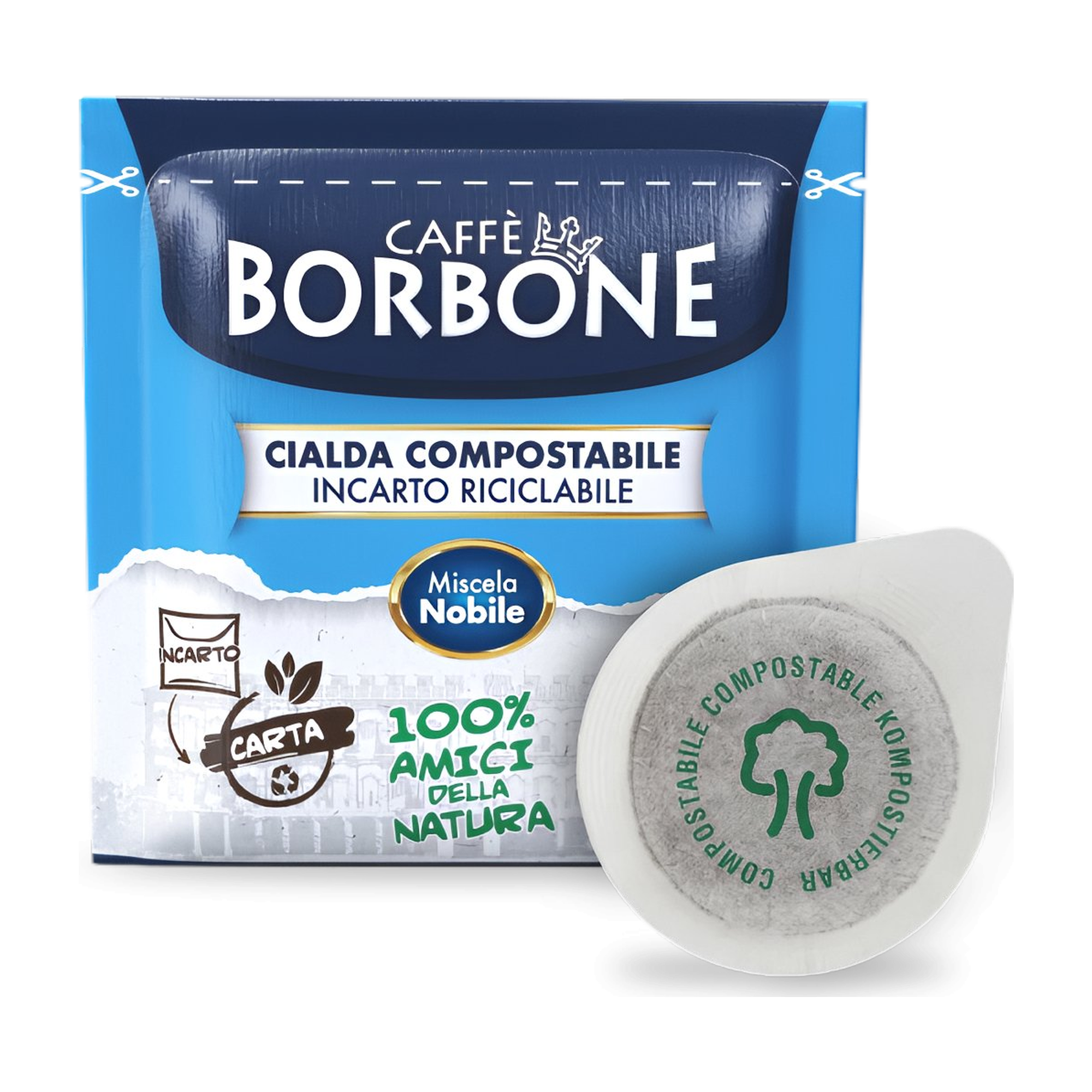 d4826052-fea2-43bf-b42b-4bf886cbab5a Borbone Miscela Nobile 120 Cialde