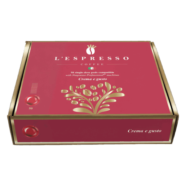 Nespresso Professional L'espresso Crema e Gusto Espresso Forte 50 Capsule
