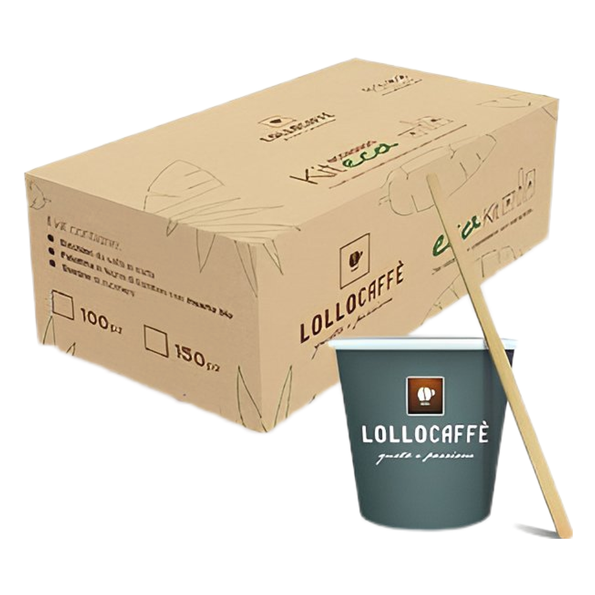 e0a0a996-52a5-424b-8260-eb9f3af39a8e Lollo Caffé Espresso Eco Kit 150