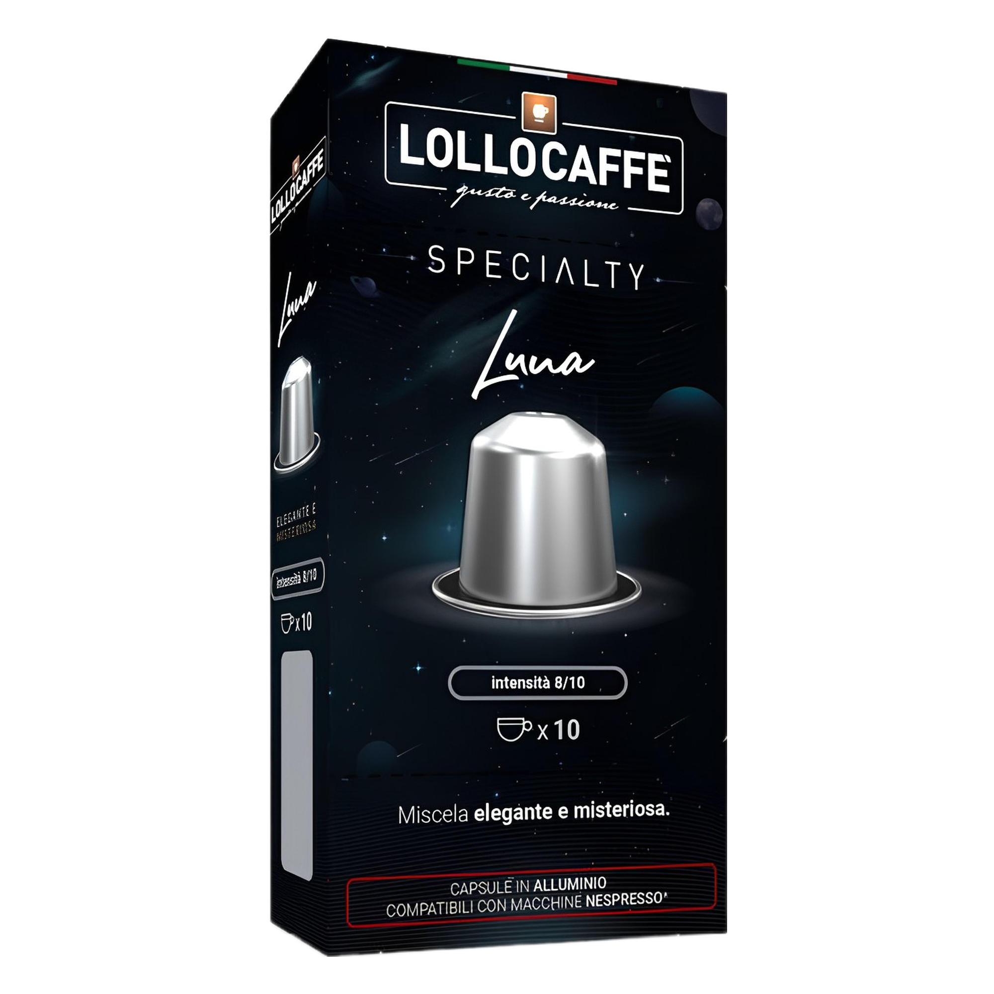 Lollo Caffè Miscela Luna 10 Capsule Compatibili Nespresso®*