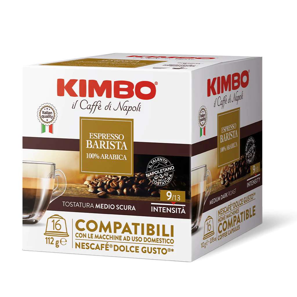 Kimbo Espresso Barista 100% Arabica Compatibile Dolce Gusto® 16 Capsule
