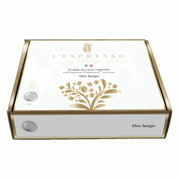 Nespresso Professional L'espresso Oro Lungo Forte 50 Capsule