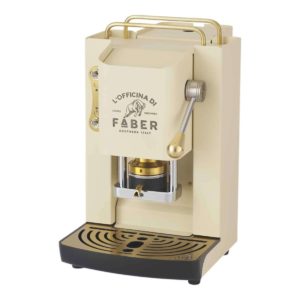 Macchina Da Caffè A Cialde Faber Pro Deluxe Old English White