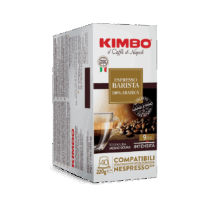 Kimbo Espresso Barista 100% Arabica 40 Capsule In Alluminio Compatibili Nespresso®