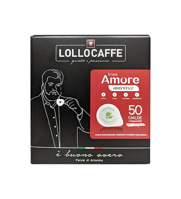 lollo-autentico Lollo Caffè linea Amore Autentico 50 Cialde