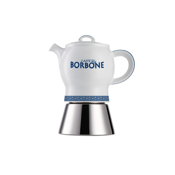 moka_karina_blu Caffè Borbone Moka Karina Blu + 4 Caffè Borbone Macinato Da 250 Gr