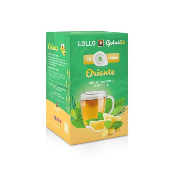 Lollo Caffè Oriente Infuso Zenzero E Limone 18 Cialde